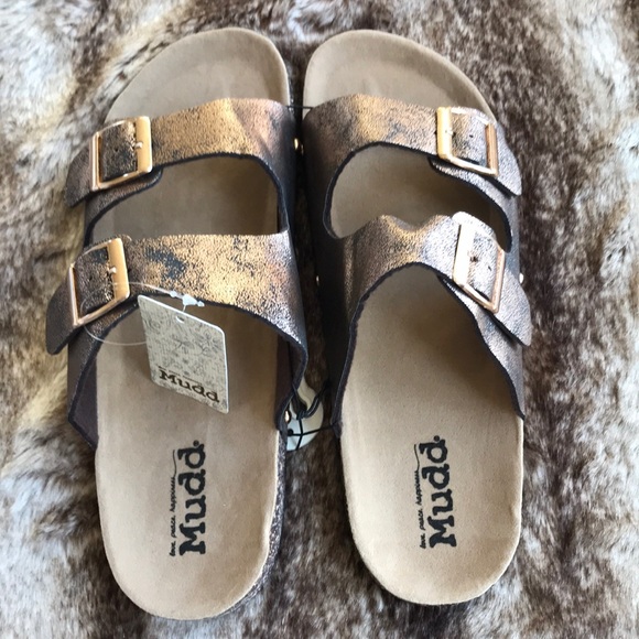 mudd slip on sandals